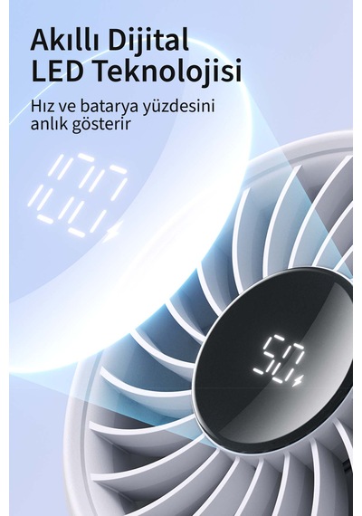 Jisulife Handheld Fan Life 7 El Fanı & Masaüstü Fan 5000 Mah