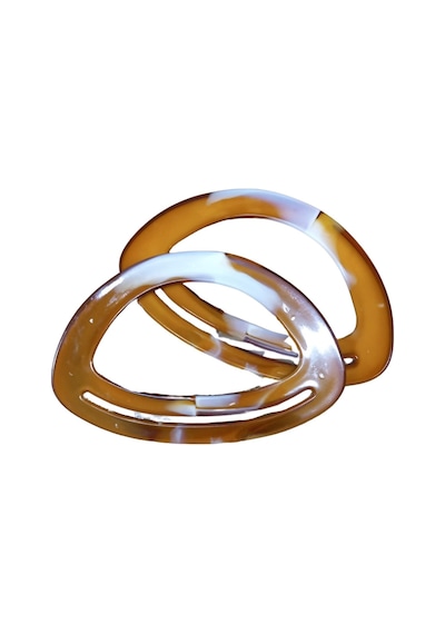 Çanta Sapı Oval Kahverengi 18 Cm