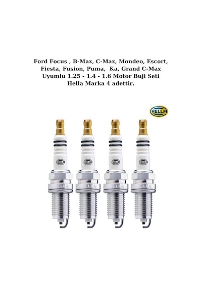 Ford Mondeo 1.6 Buji Seti Hella 2007-2012
