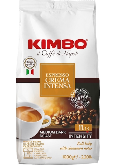 Kımbo Espresso Crema Intensa Çekirdek Kahve 1 KG