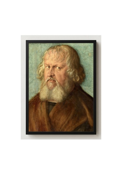 Rönesans Dürer Hieronymus Holzschuher Portresi Çerçevesiz Poster 21x30 Cm A4 Tablo Rönesans
