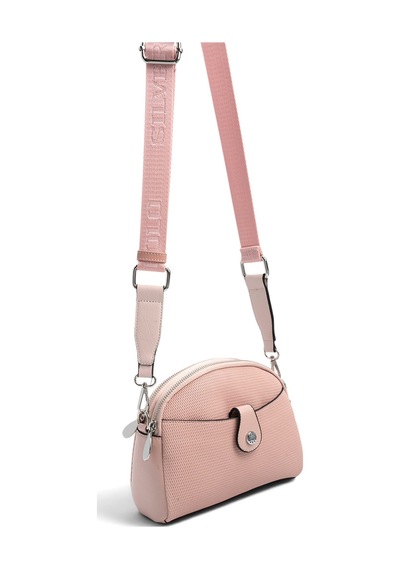 Silver Polo Sp1144 Kadın Çapraz Çanta Petek Pink-pink