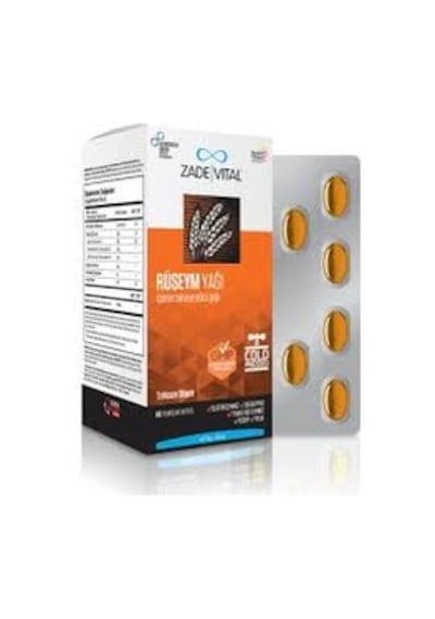Zade Vital Rüşeym Yağı 500 Mg 60 Kapsül