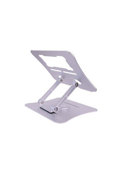 G68g Gri Notebook Standı Metal, 360 Döner, Yükseklik & Açı Aya