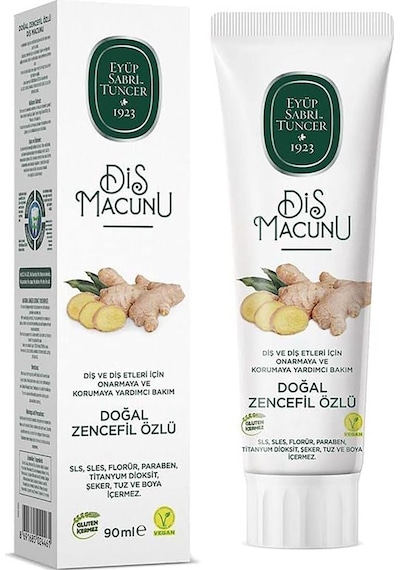 Eyüp Sabri Tuncer Diş Macunu Zencefil Özlü 90 ML