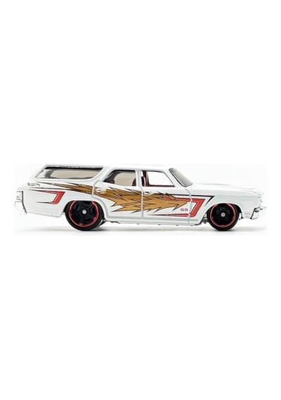 Hot Wheels Tekli Arabalar 70 Chevelle Ss Wagon / Remorque Kısa Kart Jjj70 Çok Renkli