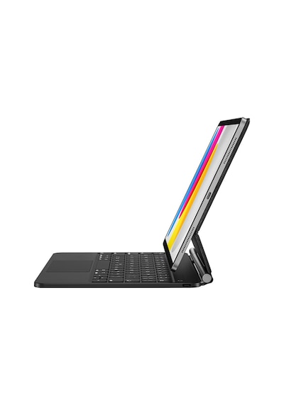 Apple Uyumlu iPad  Pro 11inç M4 2024 1/2/3/4.nesil Klavyeli Kılıf Magic Keyboard Touchpad Aydınlatmalı Klavye Kılıf