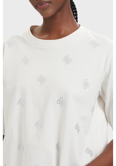 Guess % 100 Pamuk Taşlı Logo Detaylı Bisiklet Yaka T Shirt V6gı18k2985 Bayan T Shirt V6gı18 K2985 G056 Ekru Guess % 100 Pamuk Taşlı Logo Detaylı Bisiklet Yaka T Shirt V6gı18k2985 Bayan T Shirt V6gı18 K2985 G056 Ekru