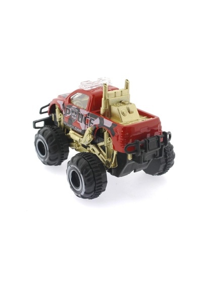 Çek Bırak Mini Off Road Kırmızı Polis Aracı