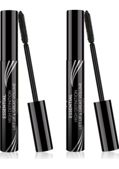 Golden Rose Hacim Etkili Siyah Maskara - Essential High Definition&liftup&great Volume Mascara X 2 Adet