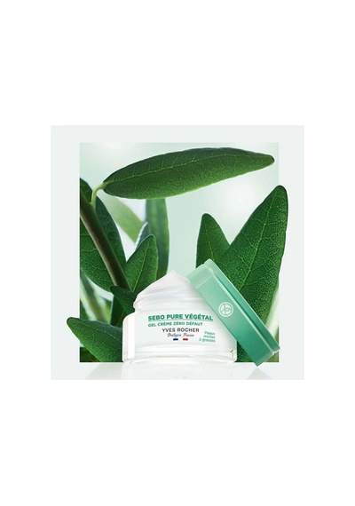 Yves Rocher Karma Ve Yağlı Cilt Dengeleyici Ve Matlaştırıcı Çinko Salislik Asit Jel Krem Sebo Pure Vegetal 50 Ml