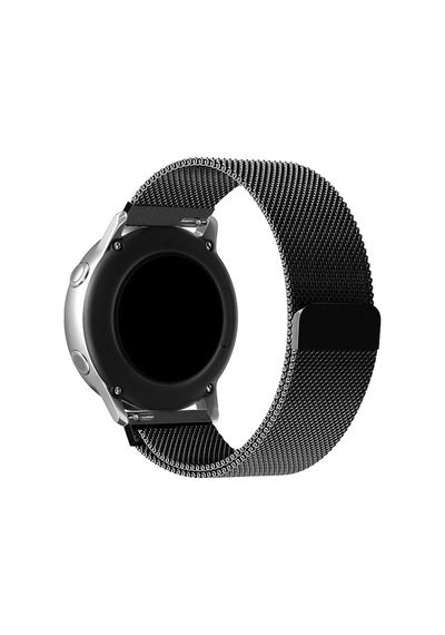 Samsung Galaxy Watch Active 2 Uyumlu Loop Metal Hasır Kordon 20mm