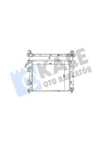 Hyundai İ30 Motor Radyatoru 1.6 Crdi 2012-2015 D4fb Kale 355540