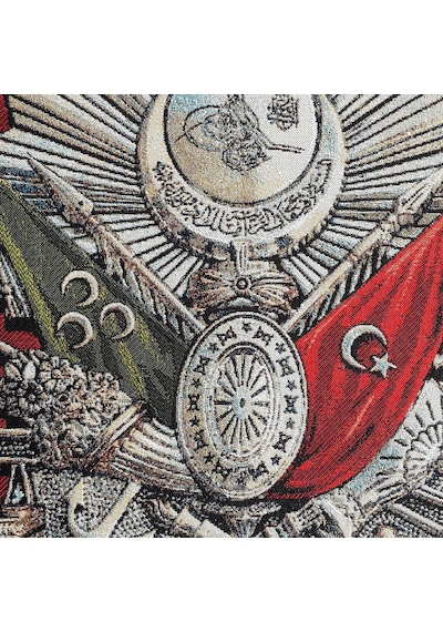 Osmanlı Serisi-1 Dokuma Goblen Tablo-Osmanlı Arması