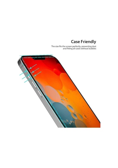 Apple Uyumlu iPhone 14 Pro Max Hayalet Cam Tam Kaplayan Kırılmaz Ekran Koruyucu