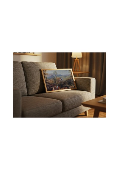 Rönesans Bruegel Darağacındaki Saksağan Çerçevesiz Poster 21x30 Cm A4 Tablo Rönesans Klasik Sanat