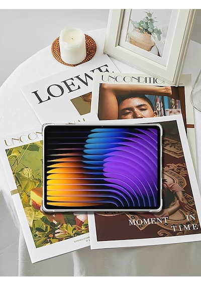 Xiaomi Pad 7 Pro Kılıf Şeffaf Silikon Köşe Korumalı Crystal Clear Darbe Emici Arka Kapak Arka Kapak Xiaomi Pad 7 Pro Kılıf Şeffaf Silikon Köşe Korumalı Crystal Clear Darbe Emici Arka Kapak Arka Kapak