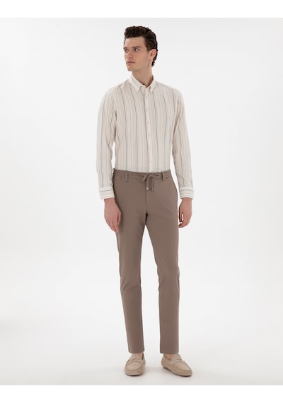 Pierre Cardin Erkek Bej Pantolon 50306962-vr011 Bej