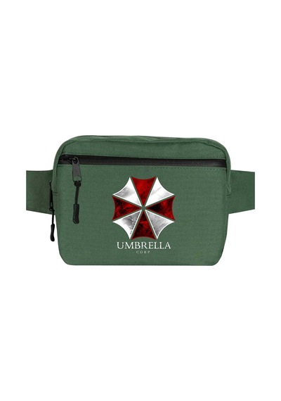 Resident Evil Umbrella Corp Yeşil Bel Çantası