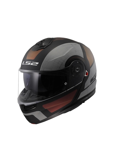 Ls2 Strobe 2 Orıon Kask Mat Siyah - Mor - Mavi