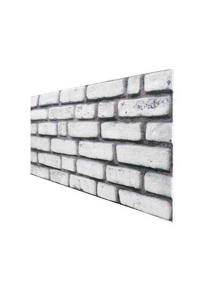 5 Adet X Tuğla Desenli 3D Strafor Köpük Duvar Kaplama Paneli (446785547)