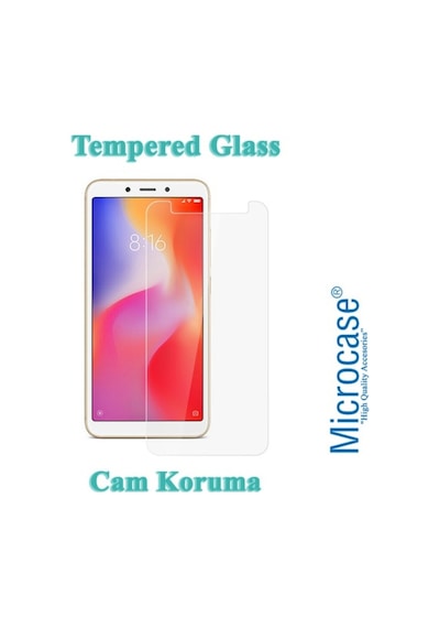 Microcase Xiaomi Redmi 6A Ince 0.2 Mm Soft Silikon Kilif+Tempered 277552172 - Seçenek / Cam Koruma-Cam Istiyorum