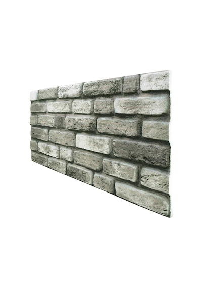 5 Adet X Tuğla Desenli 3D Strafor Köpük Duvar Kaplama Paneli (446785648)