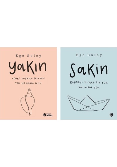 Ege Soley Seti Yakın + Sakin 2 Kitap