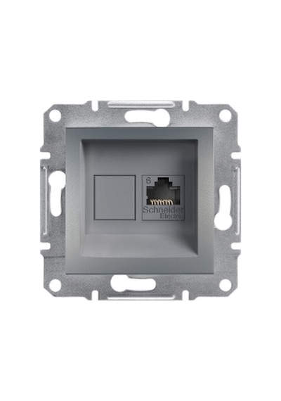 Schneider Electric Eph4700162 Asfora Çelik Tekli Rj45 Cat6