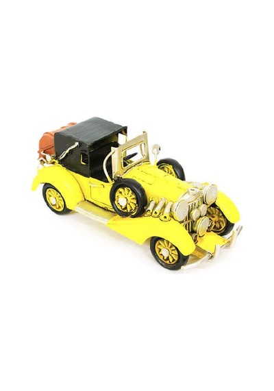 Kenpazar Dekoratif Metal Araba Vintage Biblo Ev Ofis Hediyelik