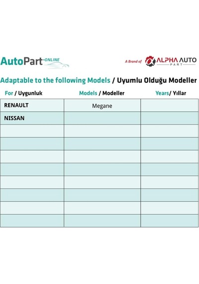 Renault Megane, Nissan İçin Kaput Keçe Klipsi- 10 Adet 1 Adet / Siyah