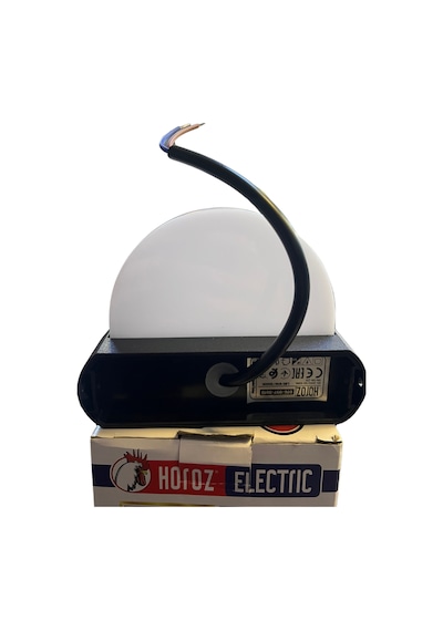 Horoz 076-097-0010 Forza-10 10w 3000k Siyah Led Bahçe Armatürü Gün Işığı