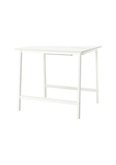 Ikea Mıttzon Çalışma Masası Ek Ünite, Beyaz, 120x12 Cm