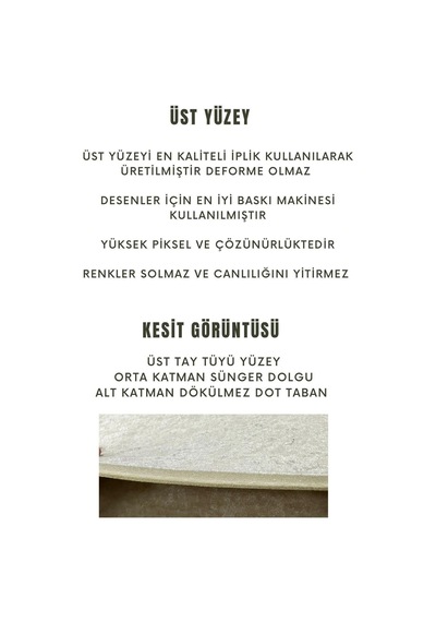 Yolluk Halı Kaymaz Tabanlı Yıkanabilir Yolluk Çok Renkli
