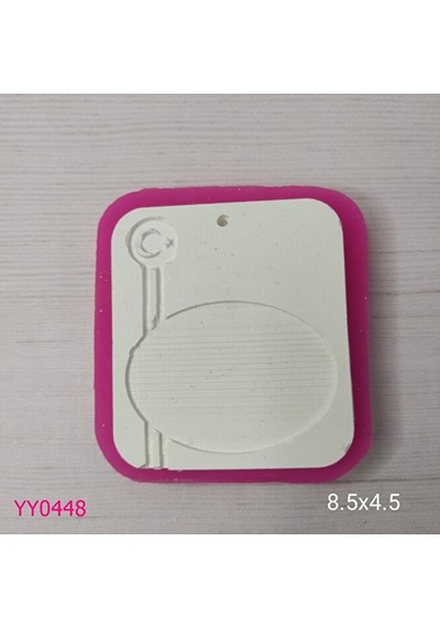 Yy0448 Ay Yıldız Elips Çerçeve Silikon Kalıp