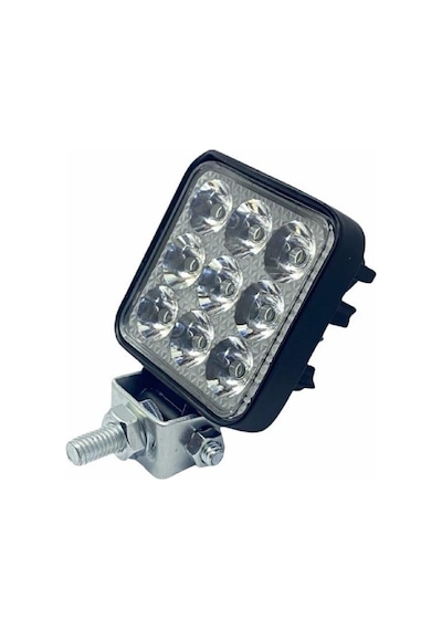 Beyaz Led Mini Off Road, Motosiklet Sis Farı Çalışma Lambası 9-36v 27w