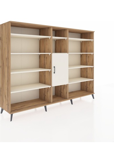 Hyperion Dolap 12 Raflı Tek Kapaklı 220x44x163 Çam-aytaşı Çam-aytaşı Hyperion Dolap 12 Raflı Tek Kapaklı 220x44x163 Çam-aytaşı Çam-aytaşı