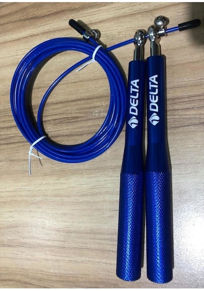 Delta Crossfit Alüminyum Sap Çelik Deluxe Atlama İpi 300 CM