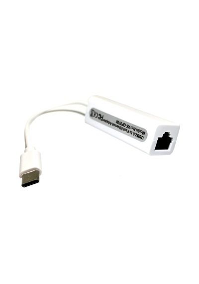 Type-c Usb Rj45 Ethernet 10/100 Çevirici Adaptör Win10/mac/linux