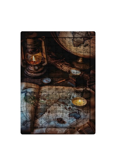Ghostbastır Design Anno 99 Parça Ayaklı Puzzle Dekoratif Çocuk Yapbozu 081
