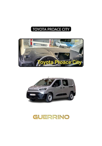 Toyota Proace Cıtytorpido Koruma Halısı Siyah Kenar