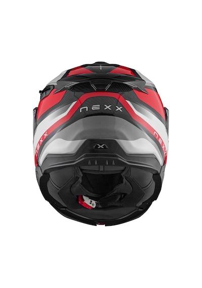 Nexx X.Lıfetour Pro Mıle Kapalı Kask Beyaz Kırmızı