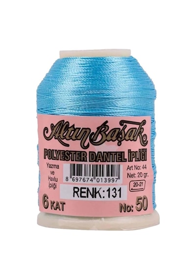 Hubrendy Tedarik Altınbaşak Oya Ve Dantel İpi 20 Gr - Royaleks - No: 131