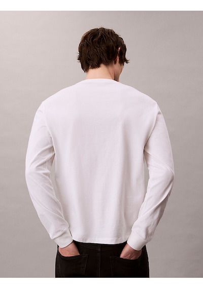 Erkek Beyaz T-shirt Beyaz