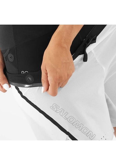 Salomon Salomon S/lab Speed 2in1 Short Kadın Beyaz Koşu Şortu 27985 Beyaz