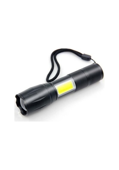 POWERBANK ÖZELLİKLİ UZUN MENZİLLİ EL FENERİ WATTON WT-039 Siyah