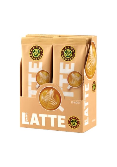 Kahve Dünyası Özel Seri Sıcak Caffe Latte 10'lu