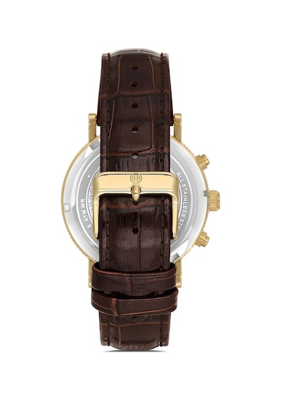 Hislon Date Collection Dt121g-02kg Erkek Kol Saati Sarı