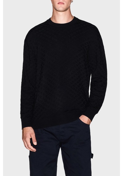 Armani Exchange Erkek Kazak Xm001316 Af10454 Uc001 Siyah Siyah