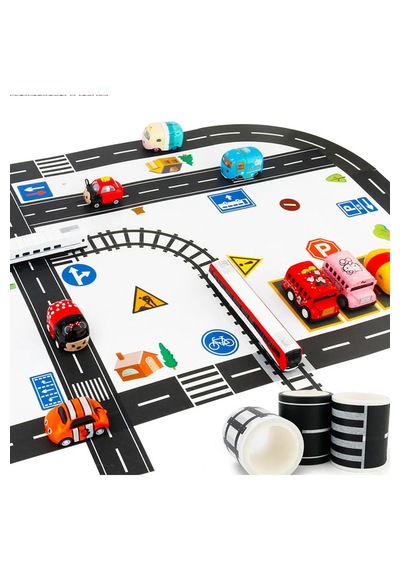 Otobant Eğitici Ve Eğlenceli Yol Yapım Bandı